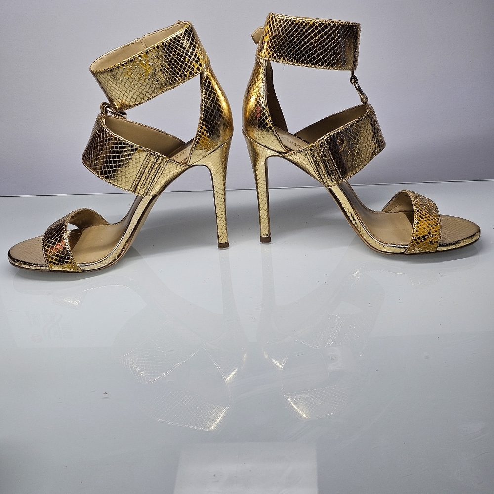 Michael Kors Elegant Gold Stiletto Heels